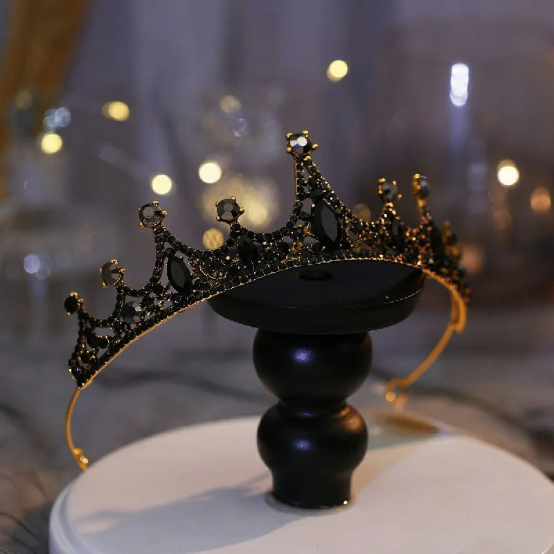 1pc Elegant Rhinestone Bridal Tiara - Alloy Wedding Hair Crown with Sparkling Accents for Brides, Prom, Formal Events